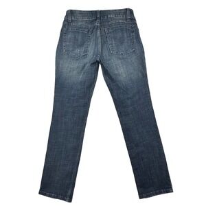 Wrangler Straight Leg Jeans Dark Wash Denim Comfort Stretch Womens Size 5/6‎